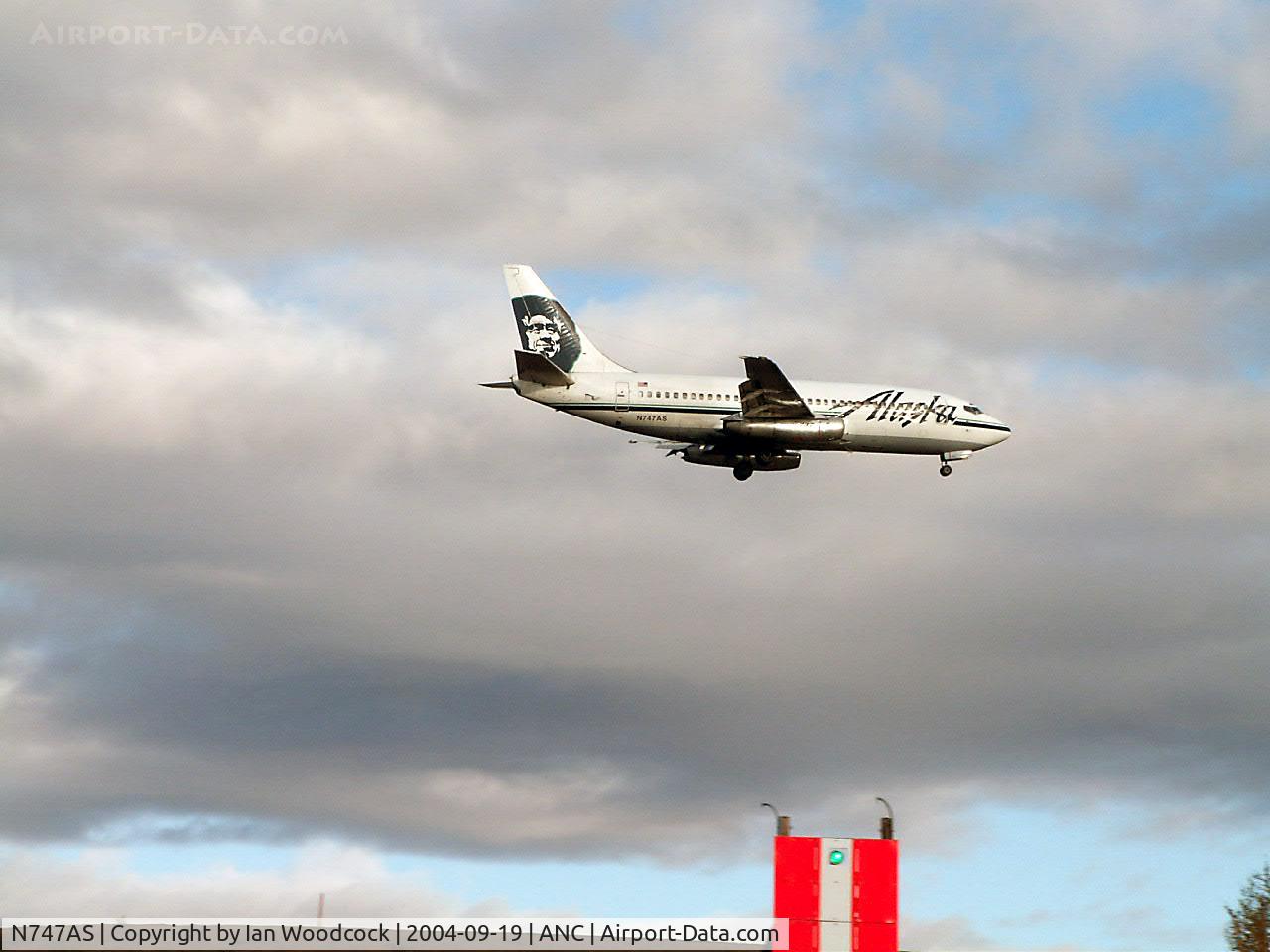 N747AS, 1984 Boeing 737-2X6C C/N 23124, Boeing 737-2X6C/Alaska Airlines/Anchorage