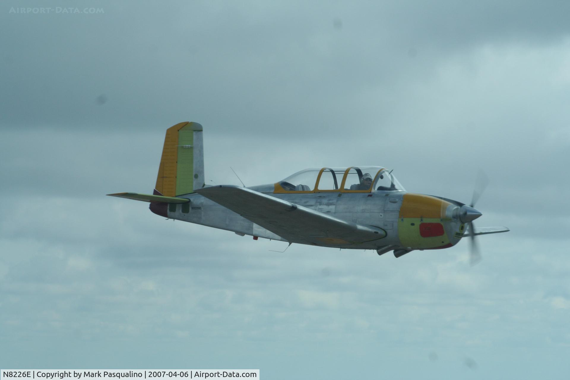 N8226E, 1957 Beech D-45 Mentor C/N BG-379, Beech T-34B