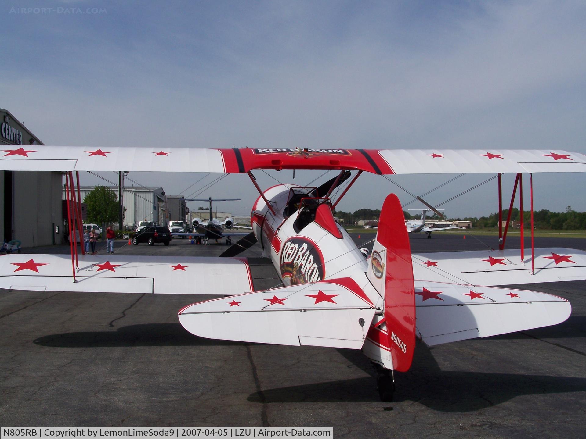 N805RB, 1941 Boeing PT-17/R985 Kaydet (A75N1) C/N 75-2729, Just another day at the airport.