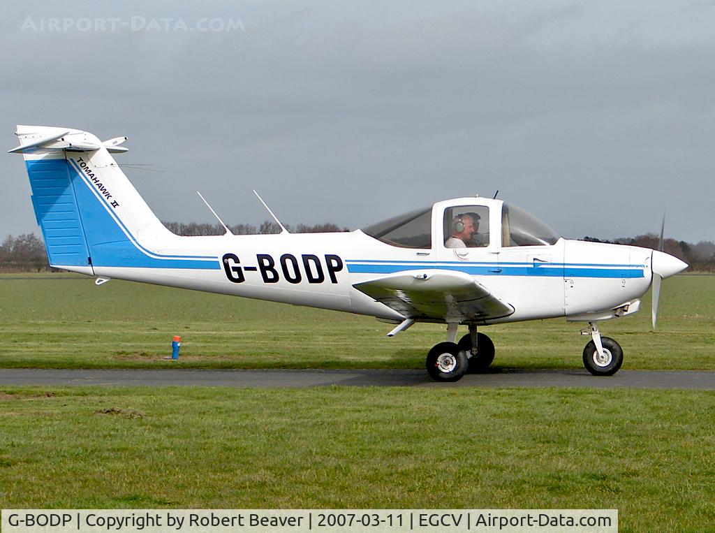 G-BODP, 1981 Piper PA-38-112 Tomahawk Tomahawk C/N 38-81A0010, Piper PA-38 112 Tomahawk II