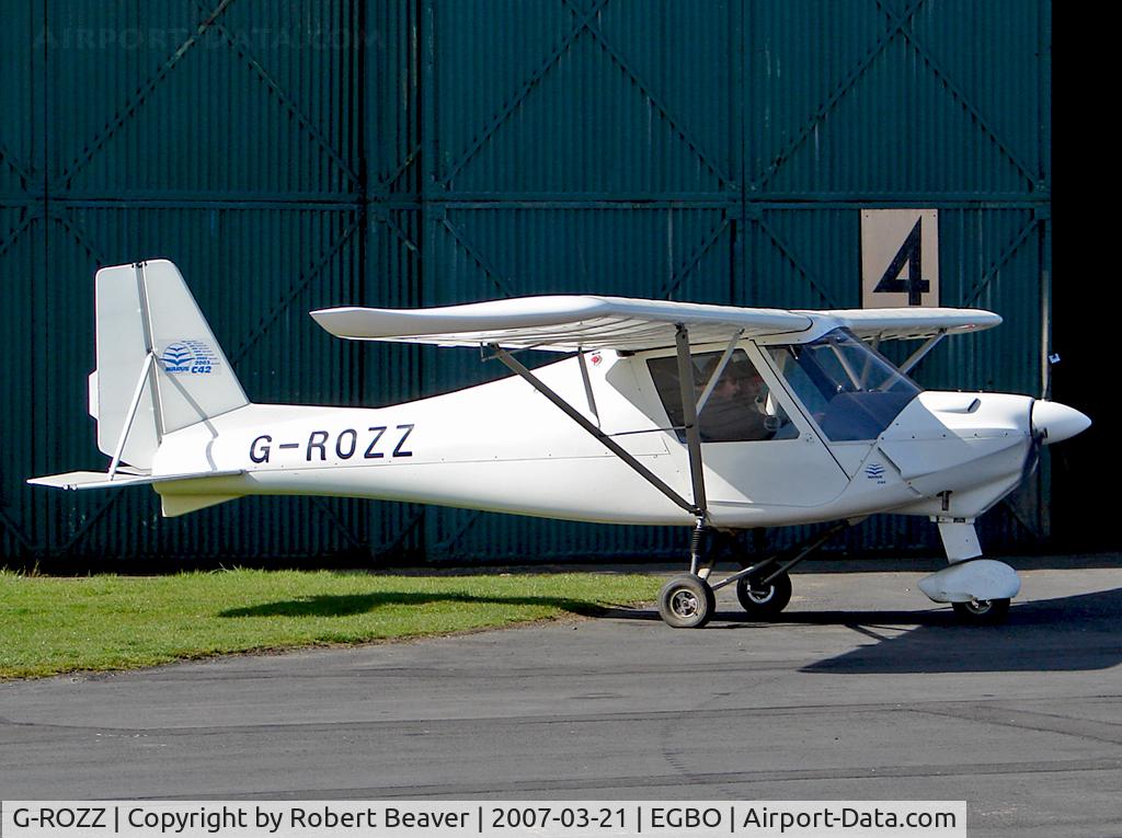 G-ROZZ, 2004 Comco Ikarus C42 FB80 C/N 0407-6607, Ikarus C42 FB 80