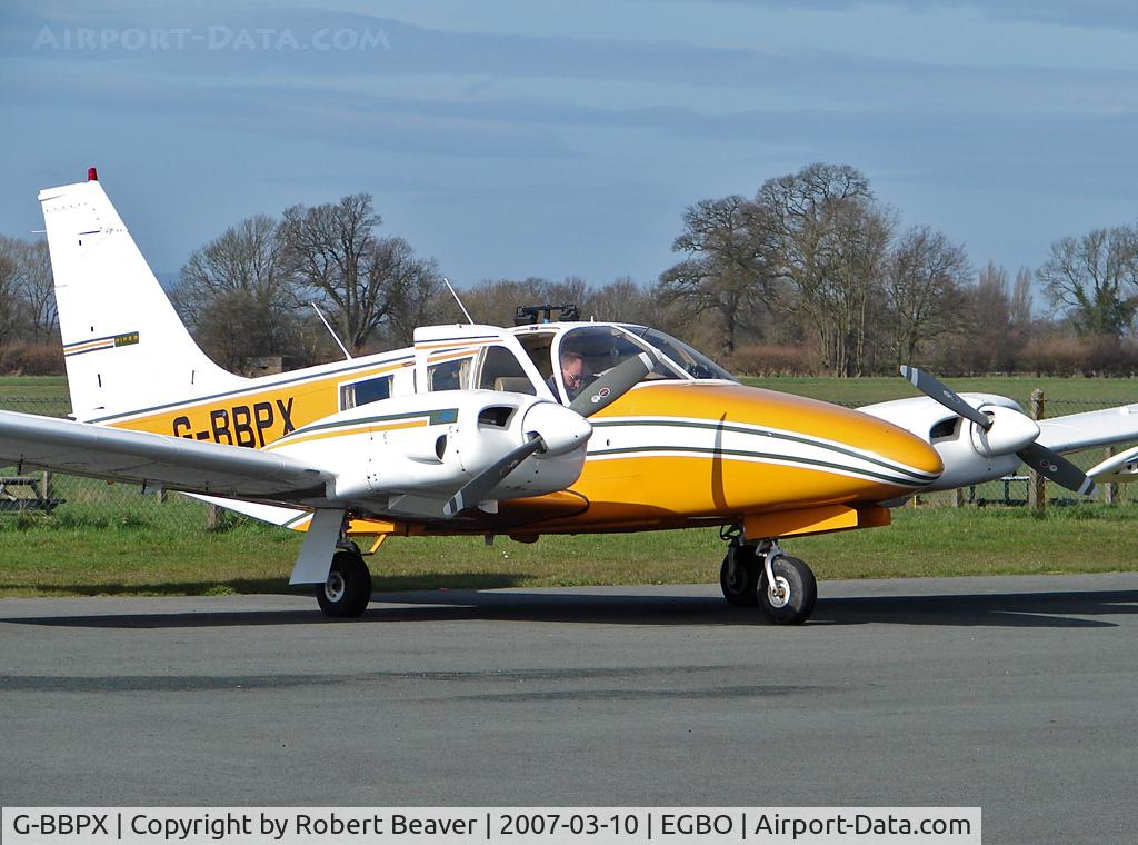 G-BBPX, 1972 Piper PA-34-200 Seneca C/N 34-7250262, Piper PA34 200T Seneca II