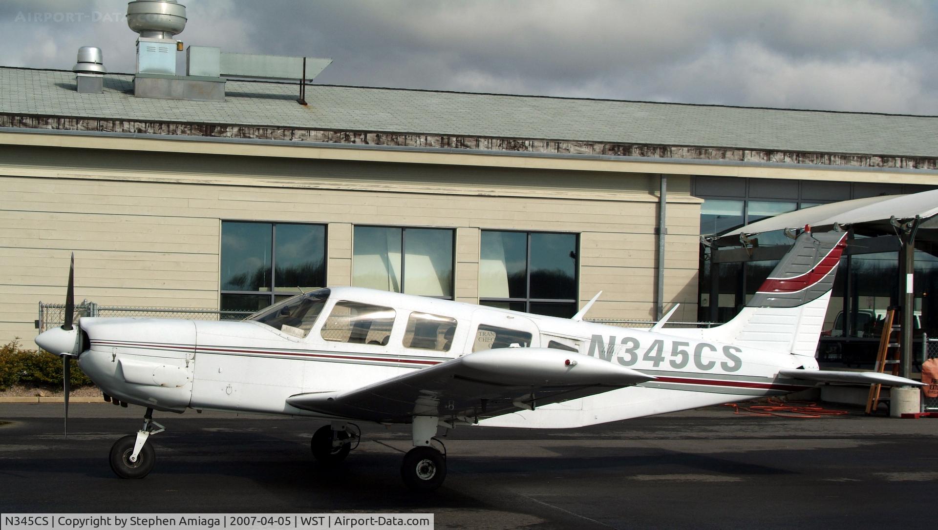 N345CS, 1975 Piper PA-32-300 Cherokee Six C/N 32-7640043, Another View - New England Airlines