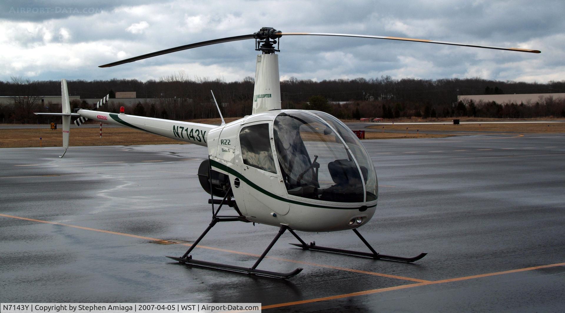 N7143Y, 2004 Robinson R22 Beta C/N 3713, What a neat ship... Ready to serve again.