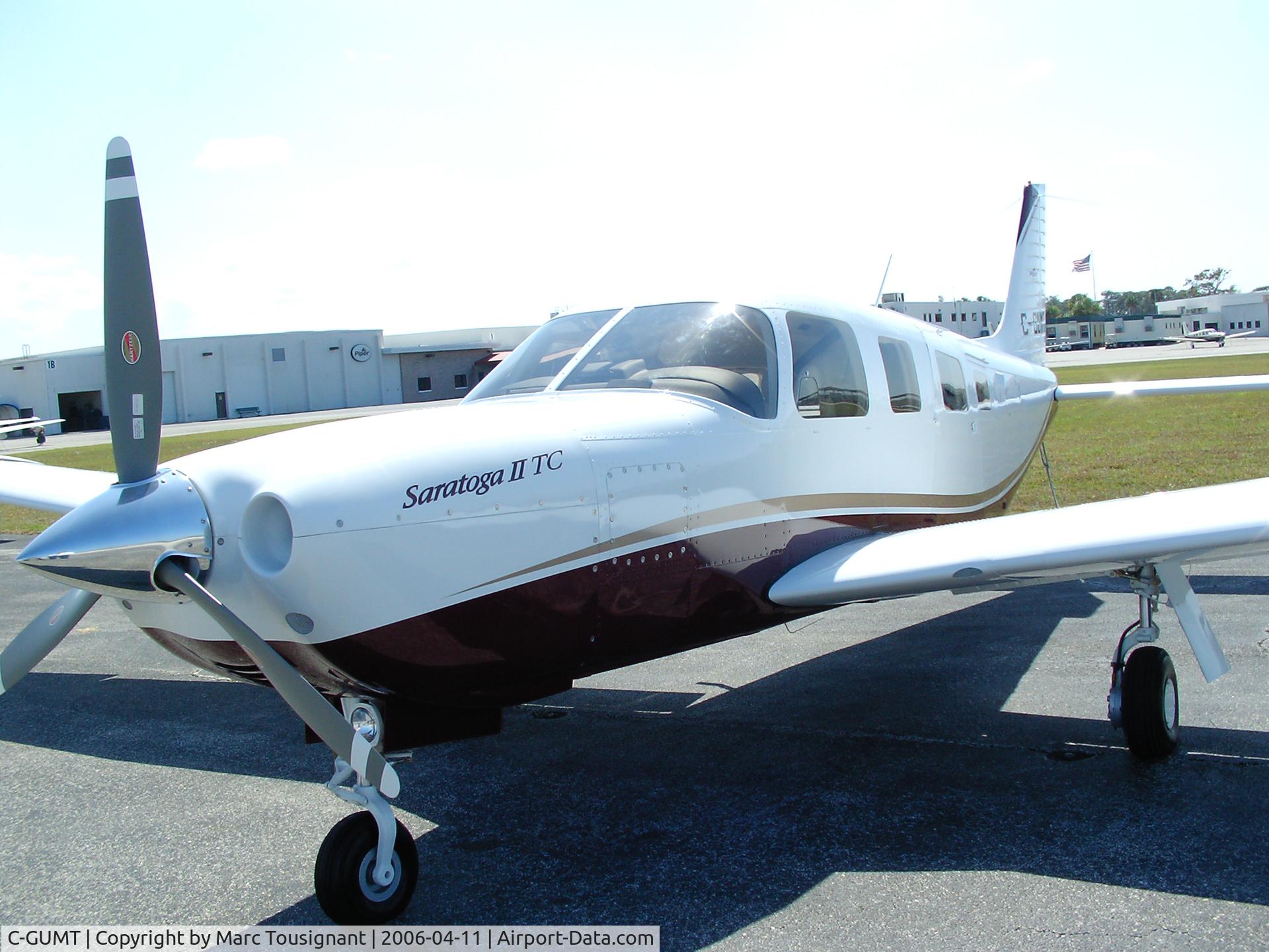 C-GUMT, 2006 Piper PA-32R-301T Turbo Saratoga C/N 3257418, Piper Saratoga II TC delivery day
