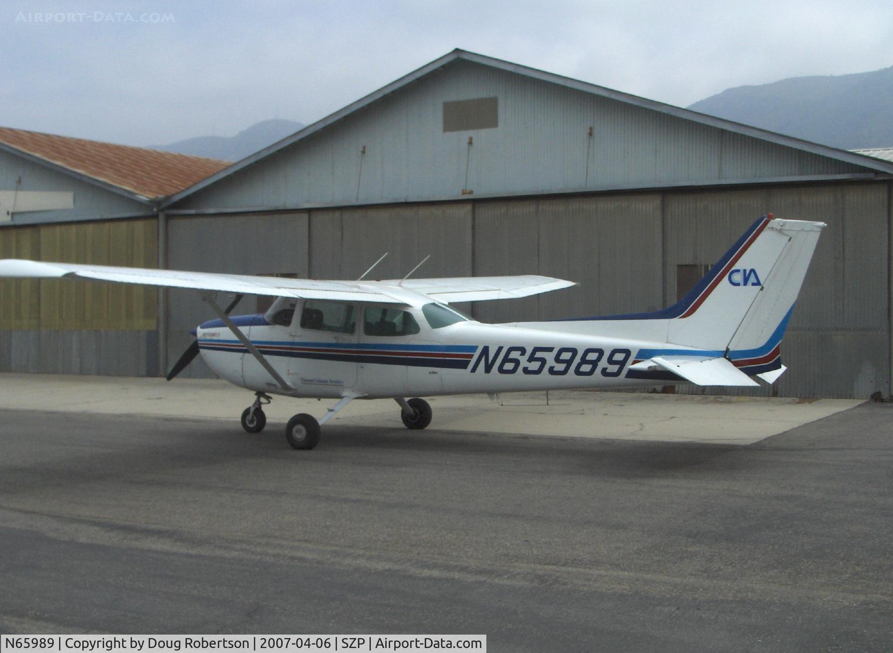 N65989, 1983 Cessna 172P C/N 17275940, 1983 Cessna 172P, Lycoming O-320-D2J 160 Hp