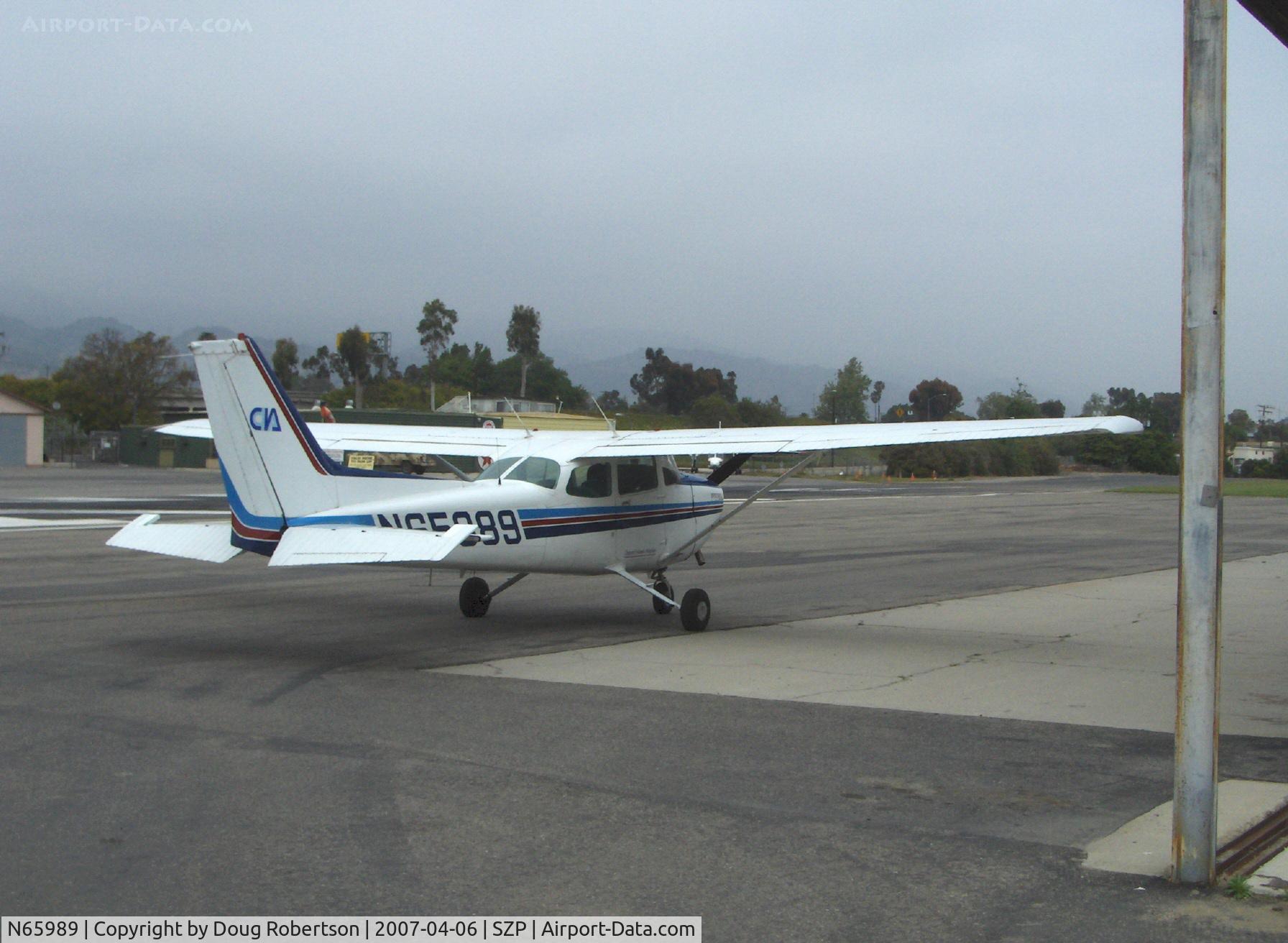 N65989, 1983 Cessna 172P C/N 17275940, 1983 Cessna 172P, Lycoming O-320-D2J 160 Hp