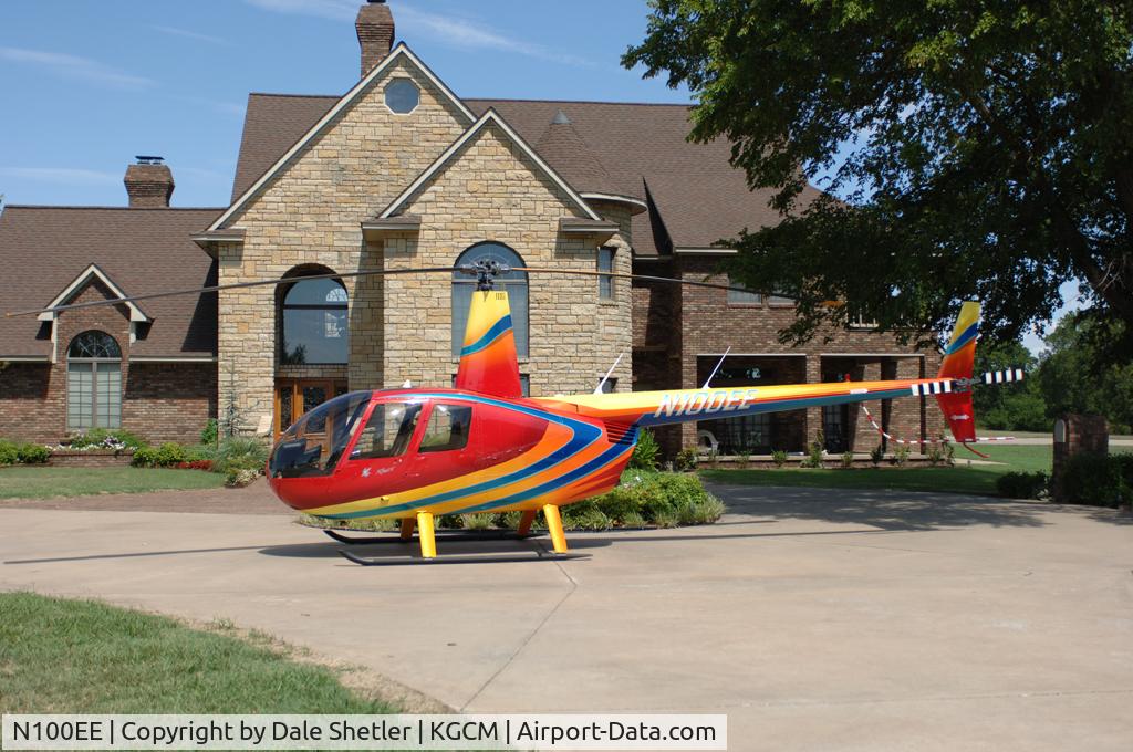 N100EE, 2006 Robinson R44 II C/N 11028, Custom Paint Job on 2006 Robinson R44