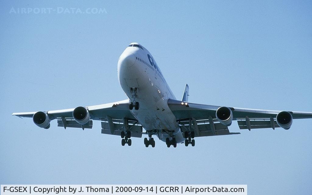 F-GSEX, 1983 Boeing 747-312 C/N 23028, Boeing 747-300