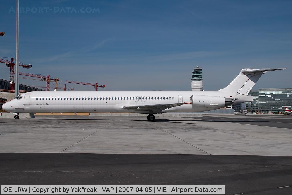 OE-LRW, 1989 McDonnell Douglas MD-83 (DC-9-83) C/N 49629, Map Jets MD80