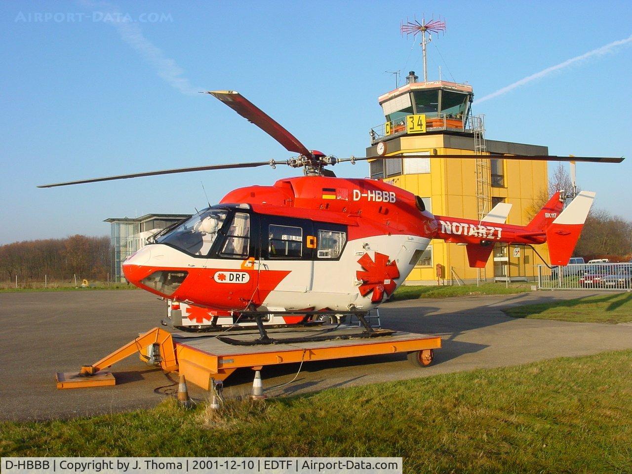 D-HBBB, 1989 Eurocopter-Kawasaki BK-117B-2 C/N 7220, Eurocopter BK-117 B2