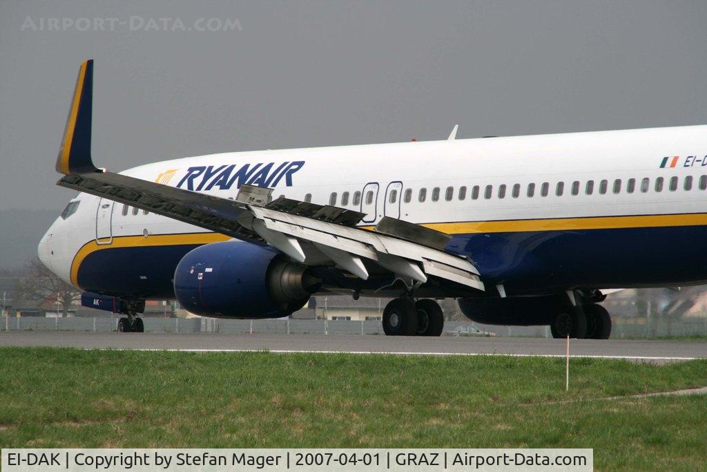 EI-DAK, 2003 Boeing 737-8AS C/N 33717, Ryanair B.737-800W