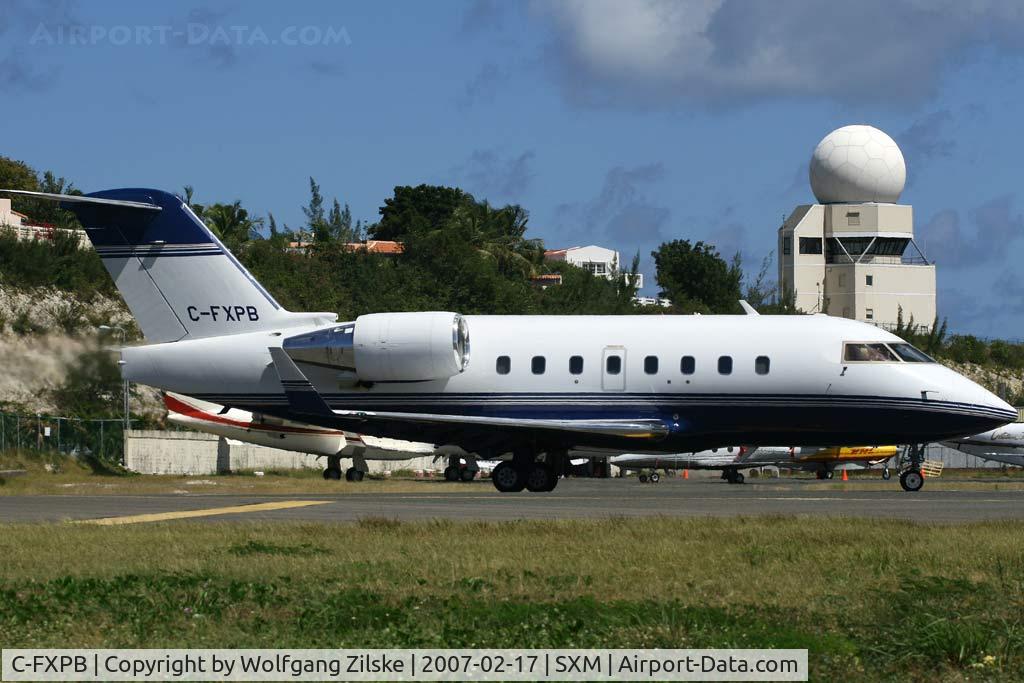 C-FXPB, 2000 Bombardier Challenger 604 (CL-600-2B16) C/N 5474, visitor