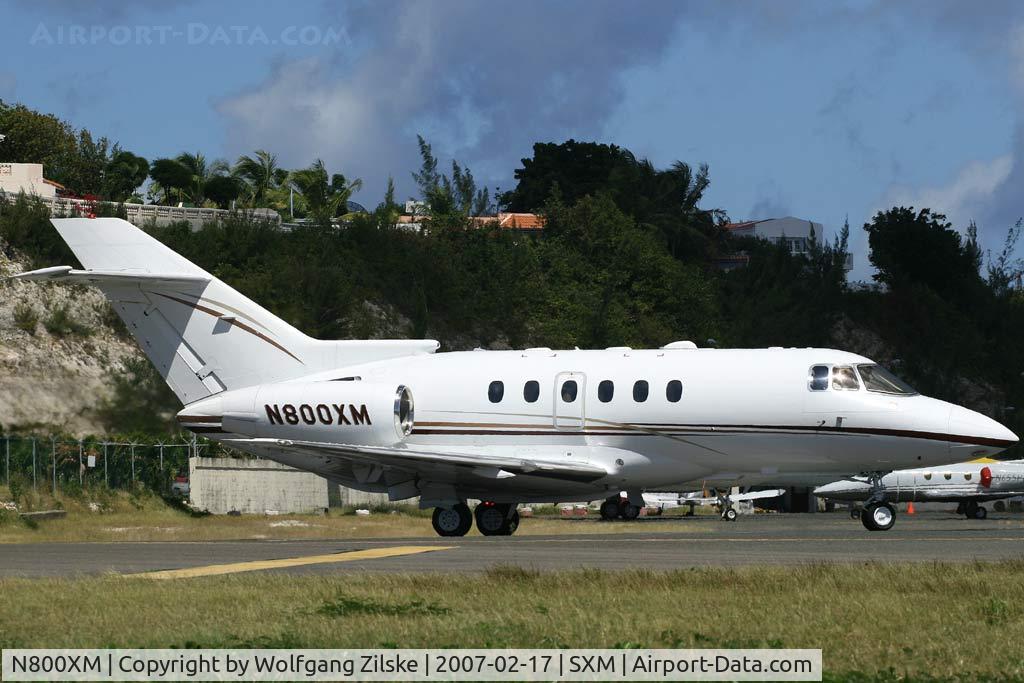 N800XM, 1999 Raytheon Hawker 800XP C/N 258414, visitor
