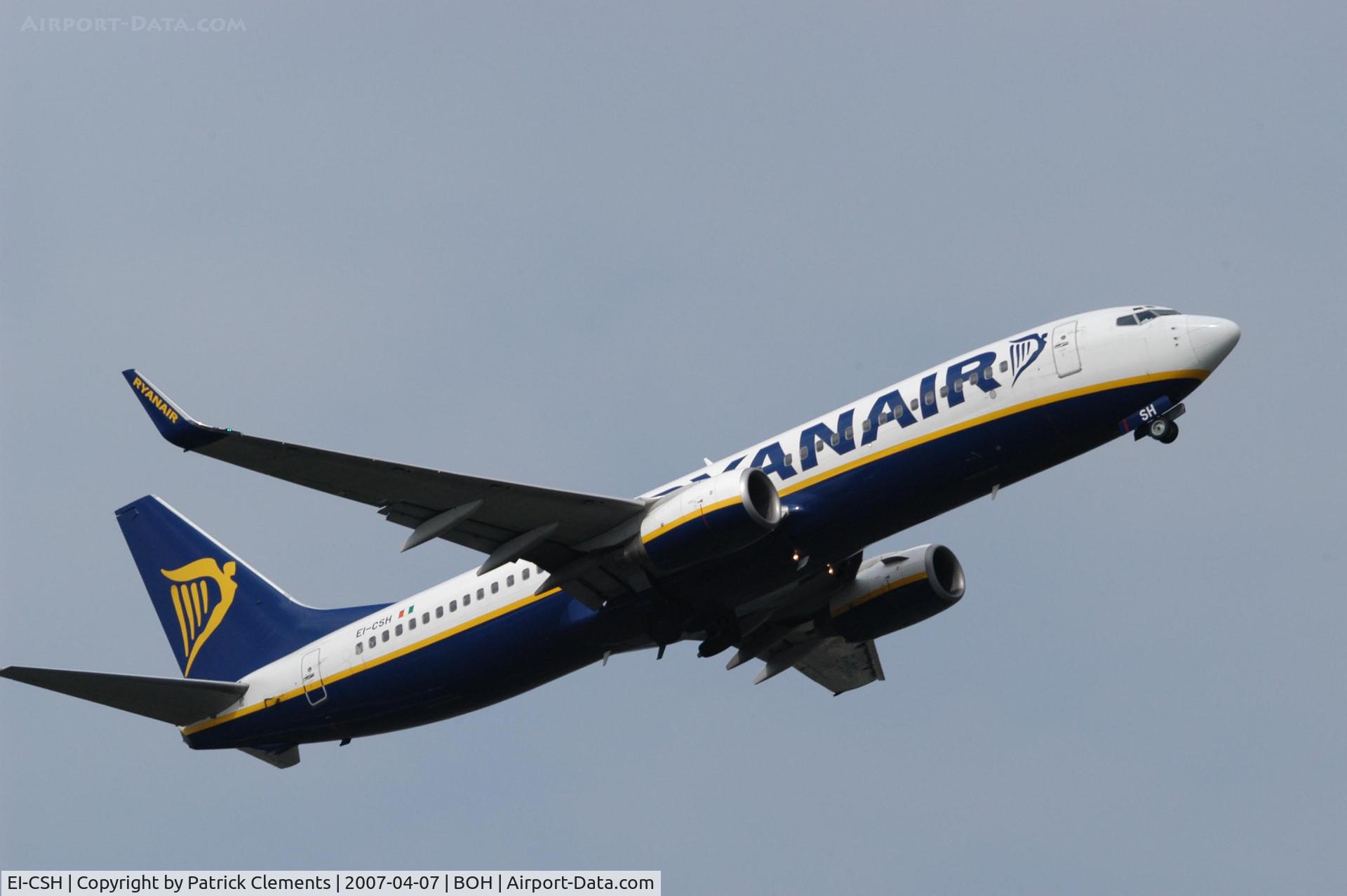 EI-CSH, 2000 Boeing 737-8AS C/N 29923, RYANAIR 737-800