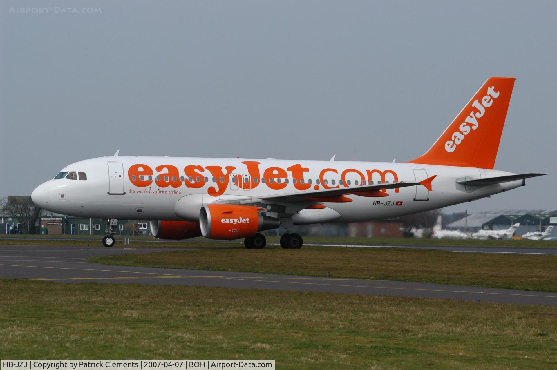 HB-JZJ, 2004 Airbus A319-111 C/N 2265, EASYJET A319