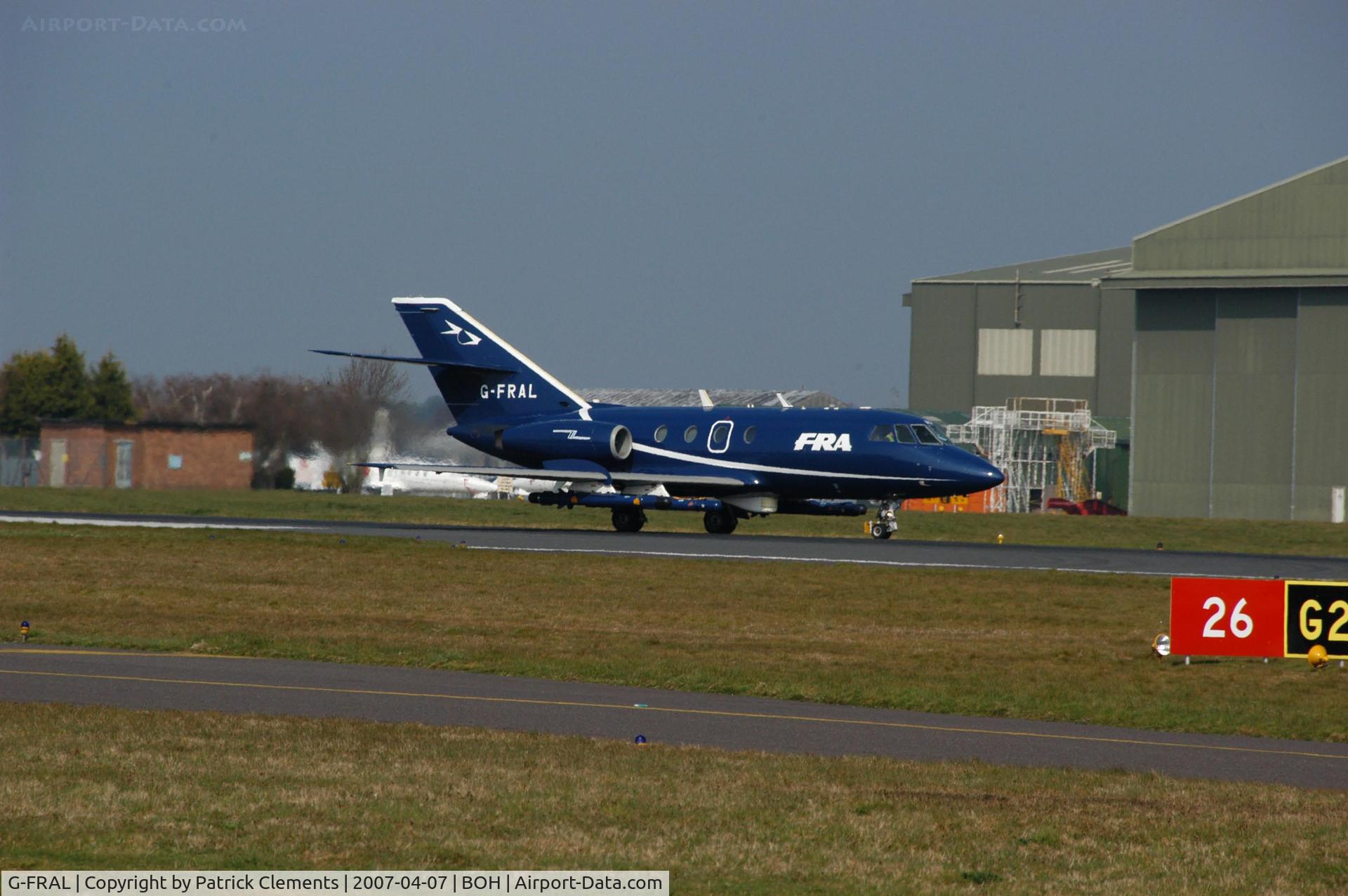 G-FRAL, 1968 Dassault Falcon (Mystere) 20DC, c/n 151, FRA FALCON