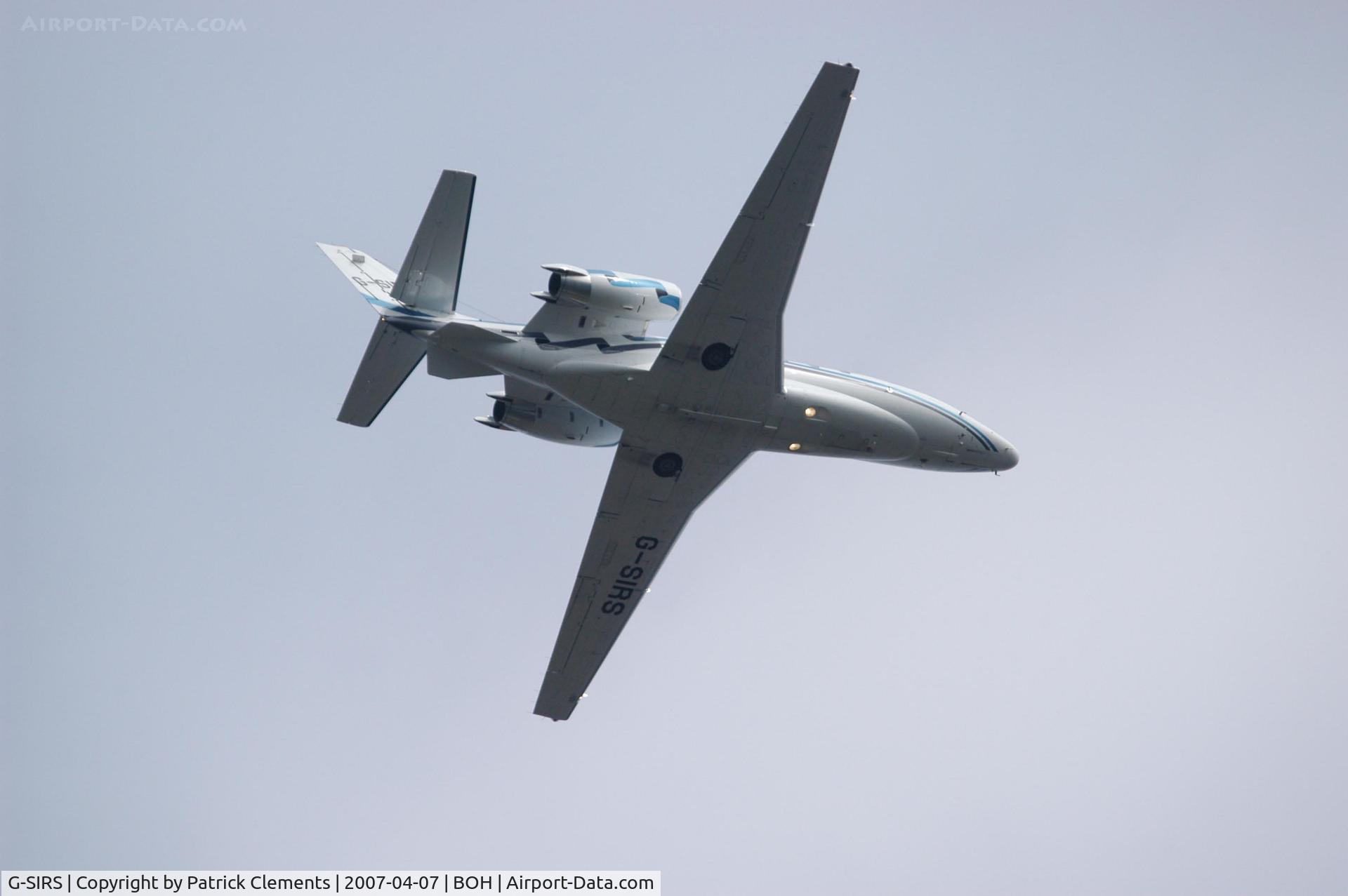 G-SIRS, 2001 Cessna 560XL Citation Excel C/N 560-5185, 560XL CITATION EXCEL