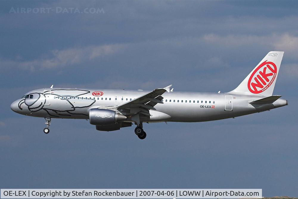 OE-LEX, 2006 Airbus A320-214 C/N 2867, Fly Niki A320