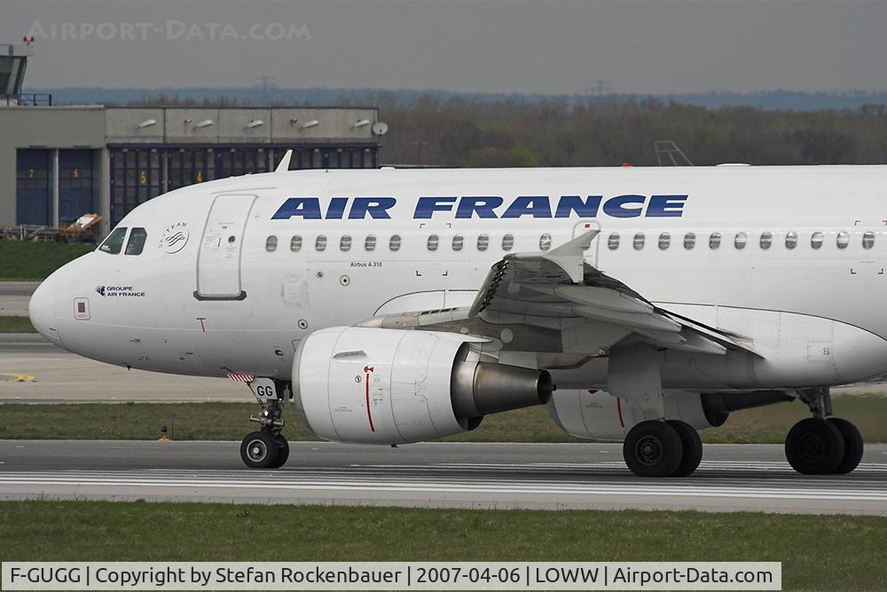 F-GUGG, 2004 Airbus A318-111 C/N 2317, Destination: Paris CDG.