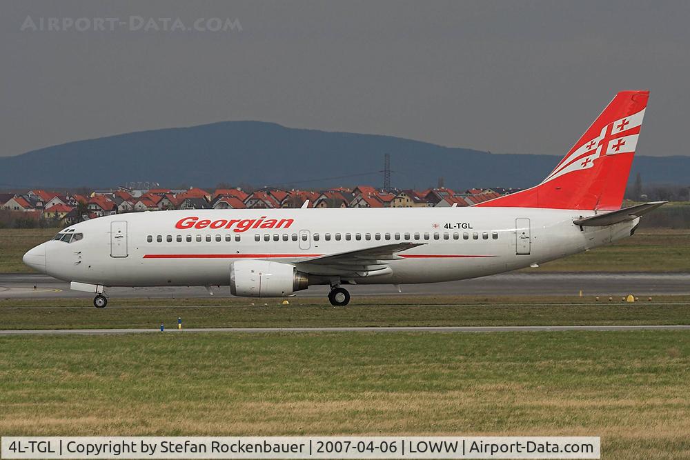 4L-TGL, 1988 Boeing 737-3B7 C/N 23859, Boeing 737.