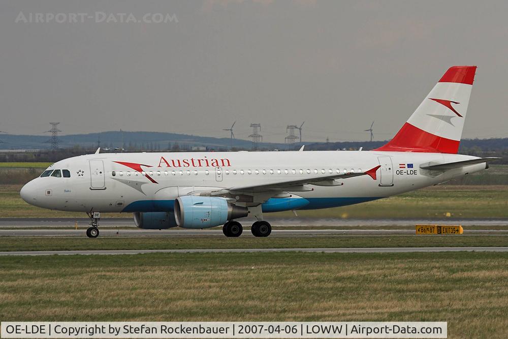 OE-LDE, 2005 Airbus A319-112 C/N 2494, Austrian A319