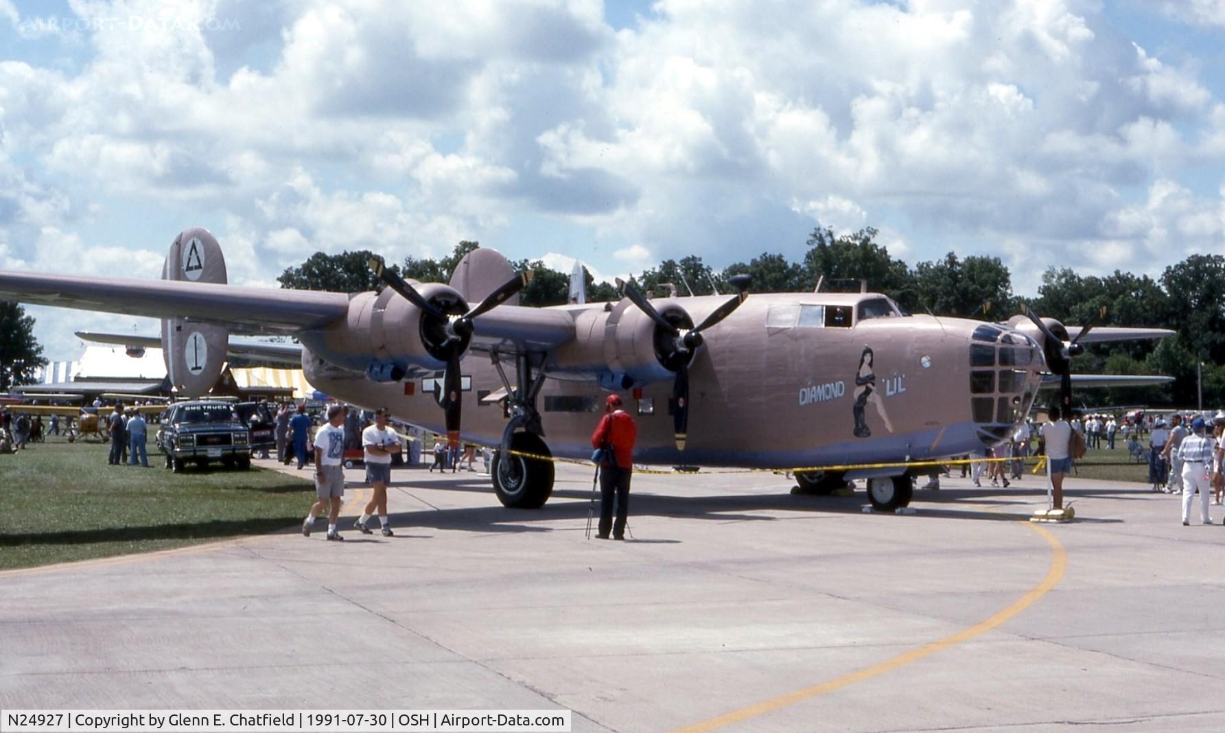 N24927, 1940 Consolidated Vultee RLB30 (B-24) C/N 18, At the EAA Fly In
