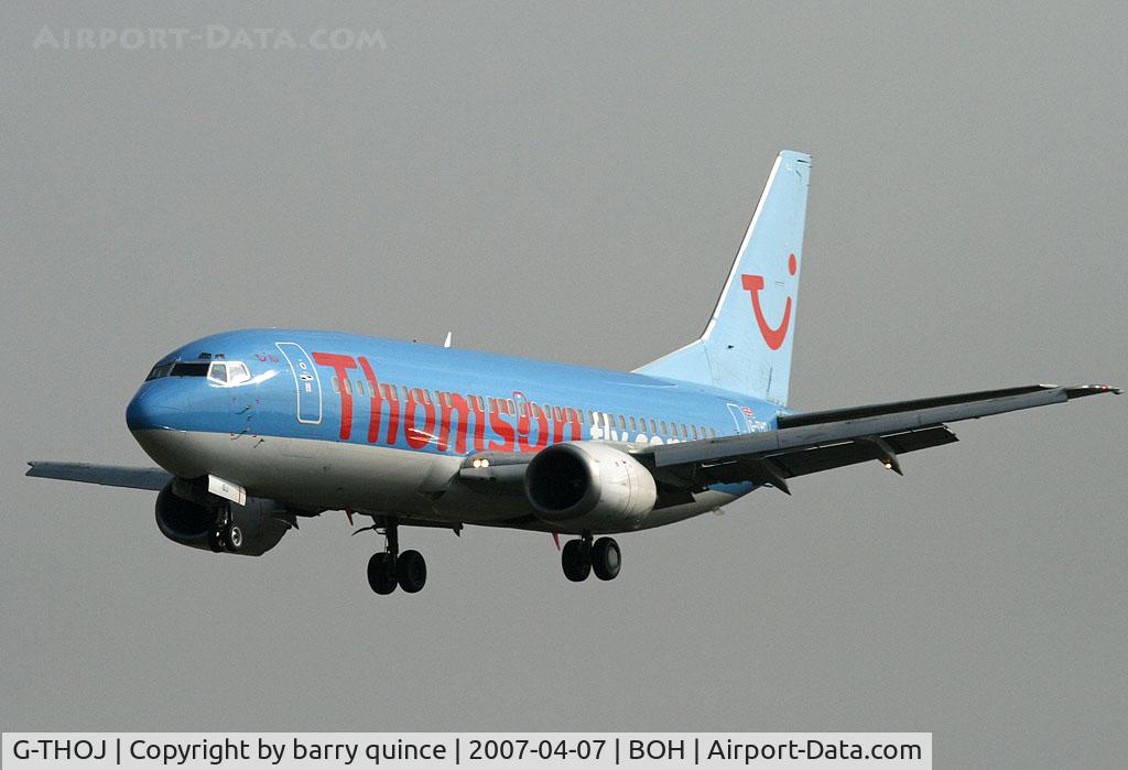 G-THOJ, 1997 Boeing 737-36Q C/N 28659, THOMSONFLY 737