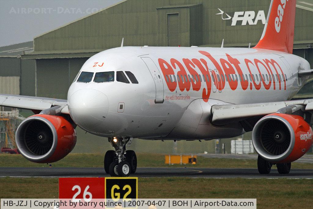HB-JZJ, 2004 Airbus A319-111 C/N 2265, EASYJET A319
