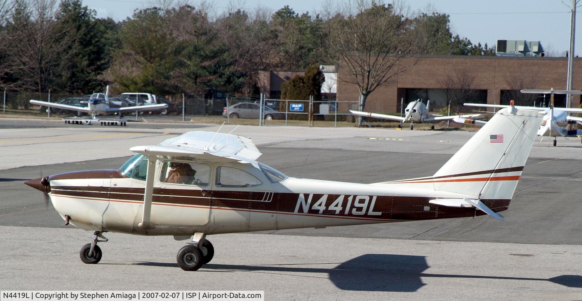 N4419L, 1966 Cessna 172G C/N 17254506, C172 ready to go at the A&P Ramp