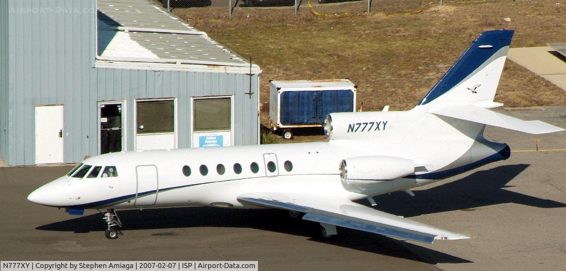 N777XY, 1987 Dassault Falcon 50 C/N 176, Falcon 50 on the ramp