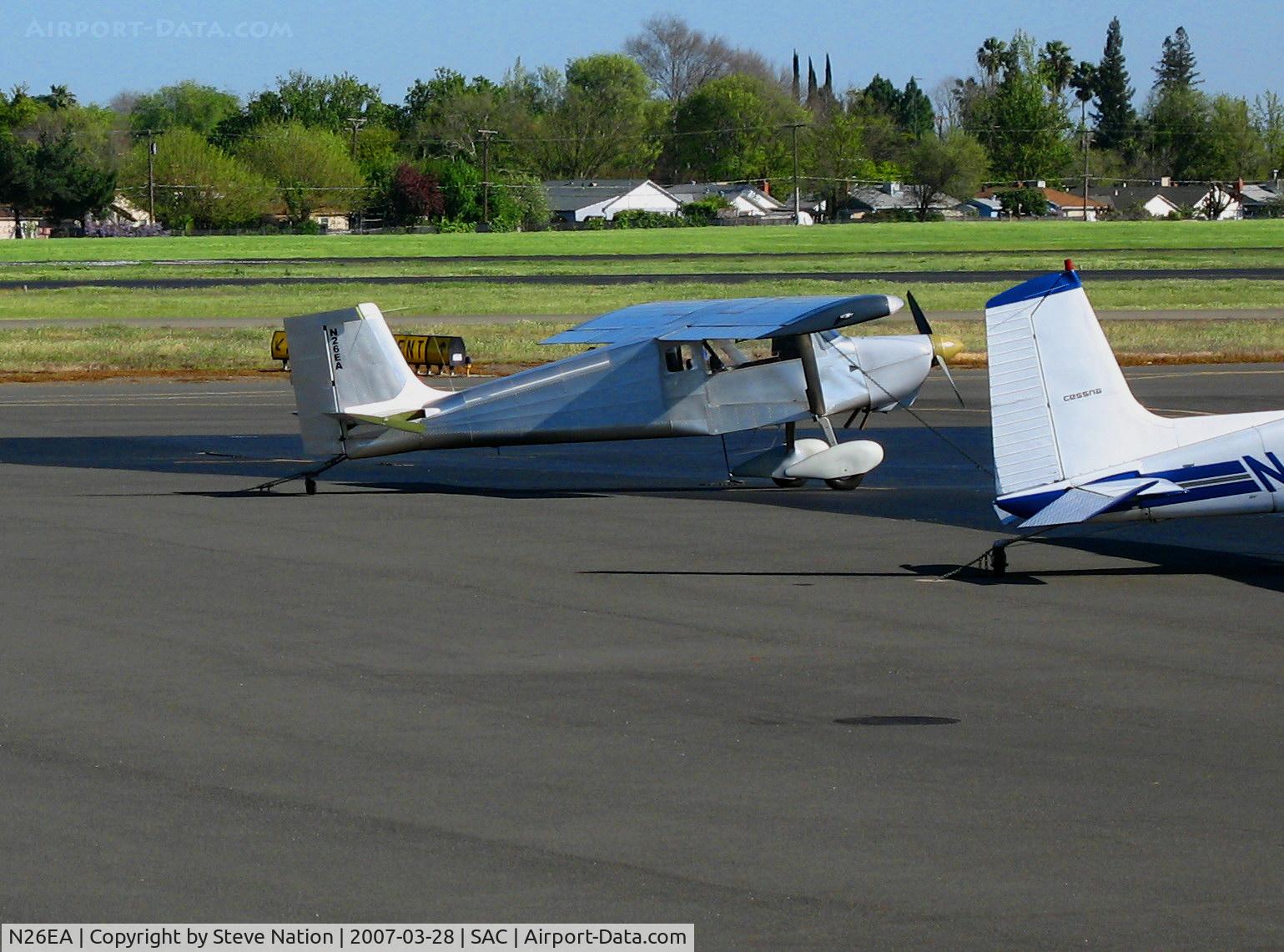 N26EA, 2005 Murphy Elite C/N 716E, 2005 Thweatt Murphy ELITE homebuilt visiting @ Sacramento Executive Airport, CA
