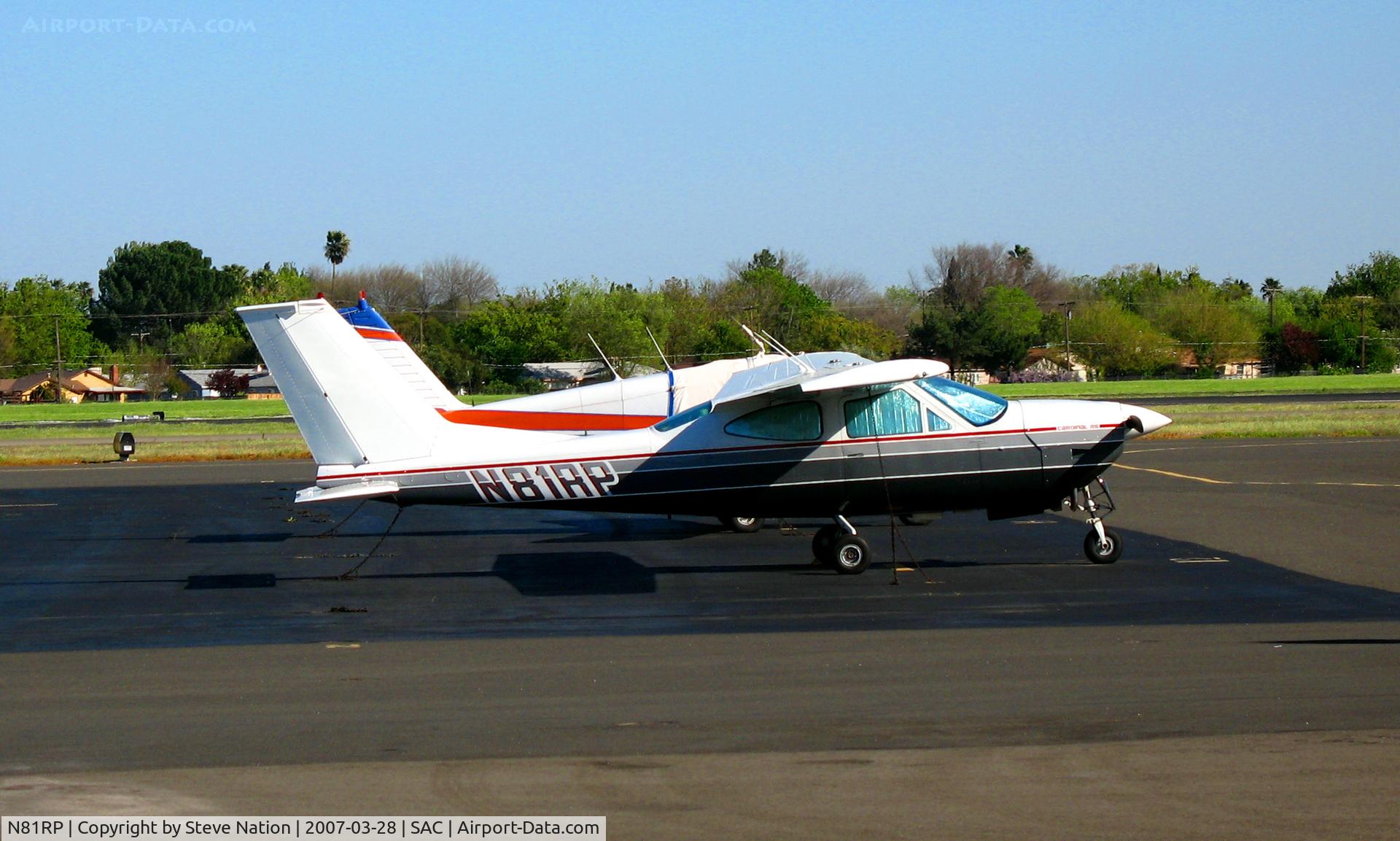 N81RP, 1971 Cessna 177RG Cardinal C/N 177RG0170, 1971 Cessna 177RG Cardinal @ Sacramento Executive Airport, CA