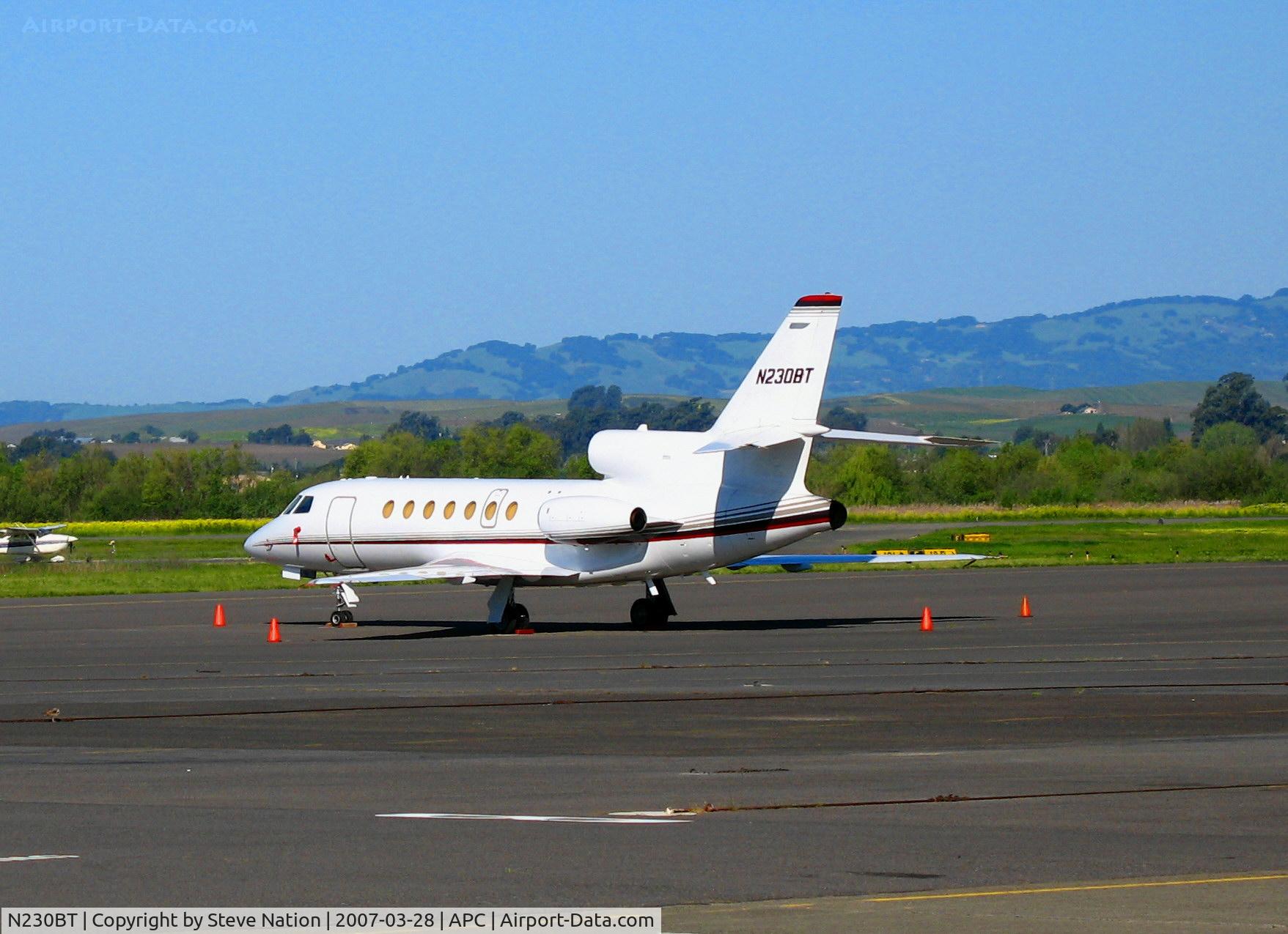 N230BT, 1981 Dassault Falcon 50 C/N 62, Locally-based Meteor Management LLC 1981 Falcon 50 @ Napa, CA