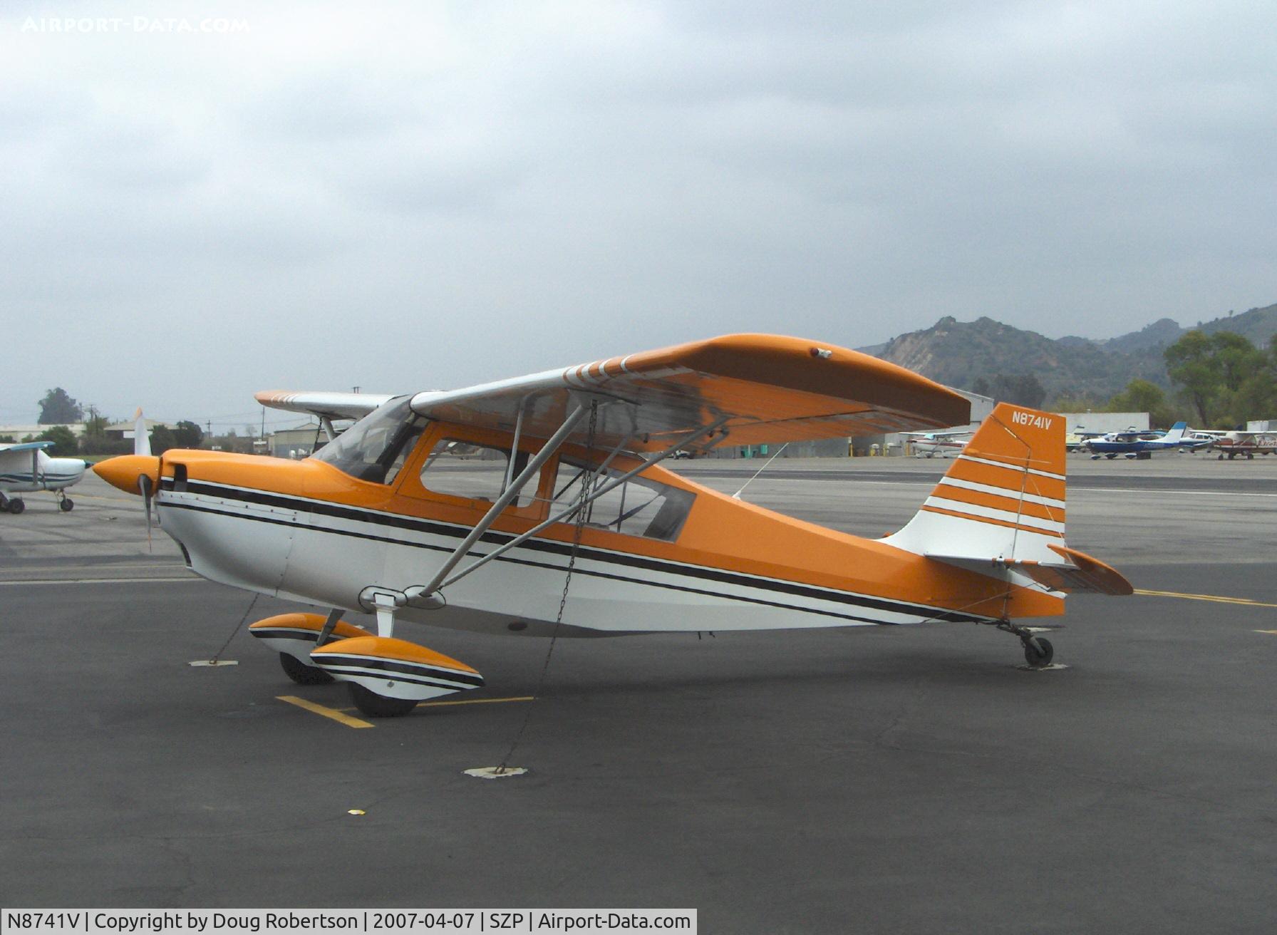 N8741V, 1975 Bellanca 7GCBC C/N 849-75, 1975 Bellanca 7GCBC CITABRIA, Lycoming O-320-A2B 150 Hp