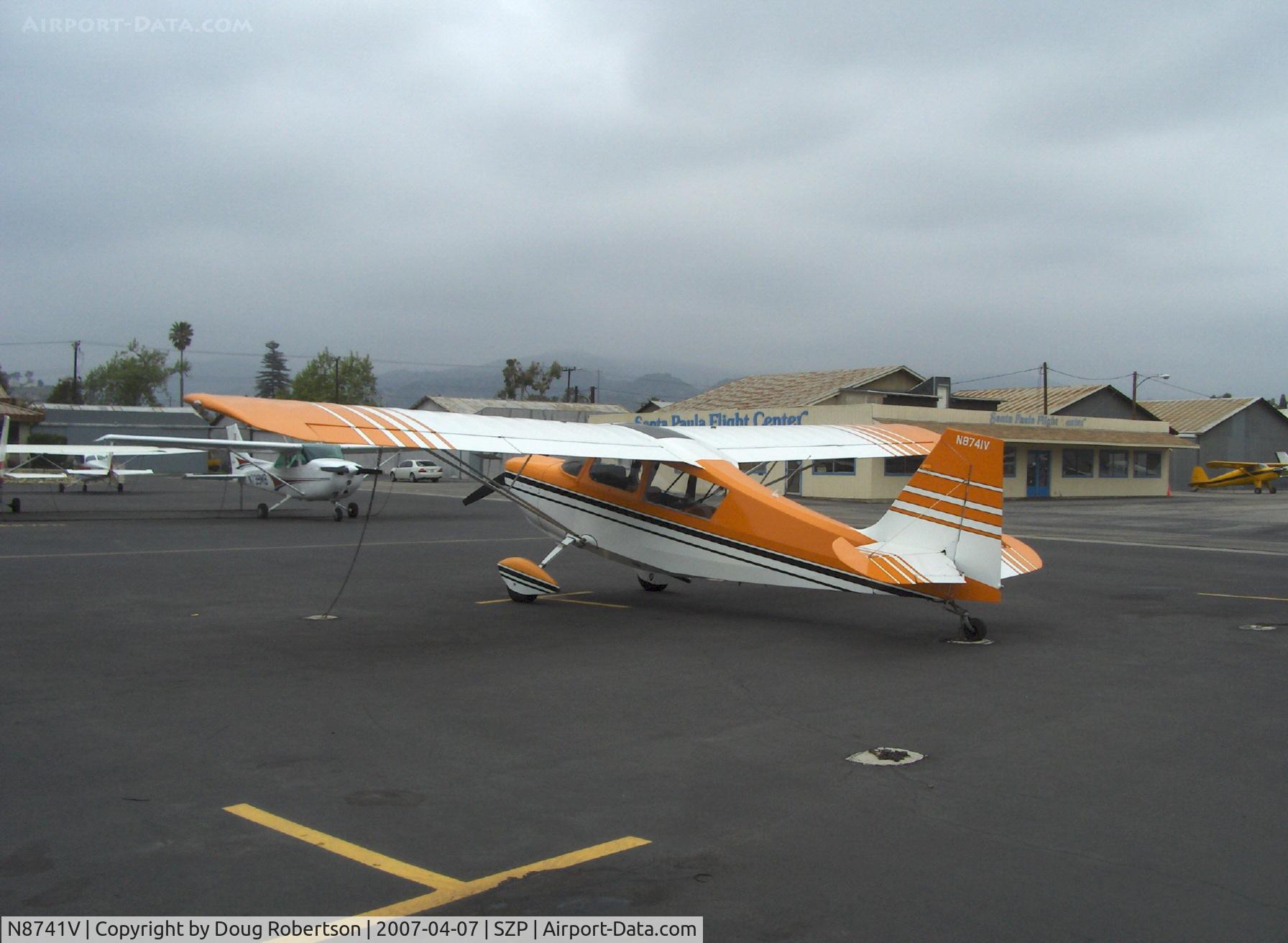 N8741V, 1975 Bellanca 7GCBC C/N 849-75, 1975 Bellanca 7GCBC CITABRIA, Lycoming O-320-A2B 150 Hp