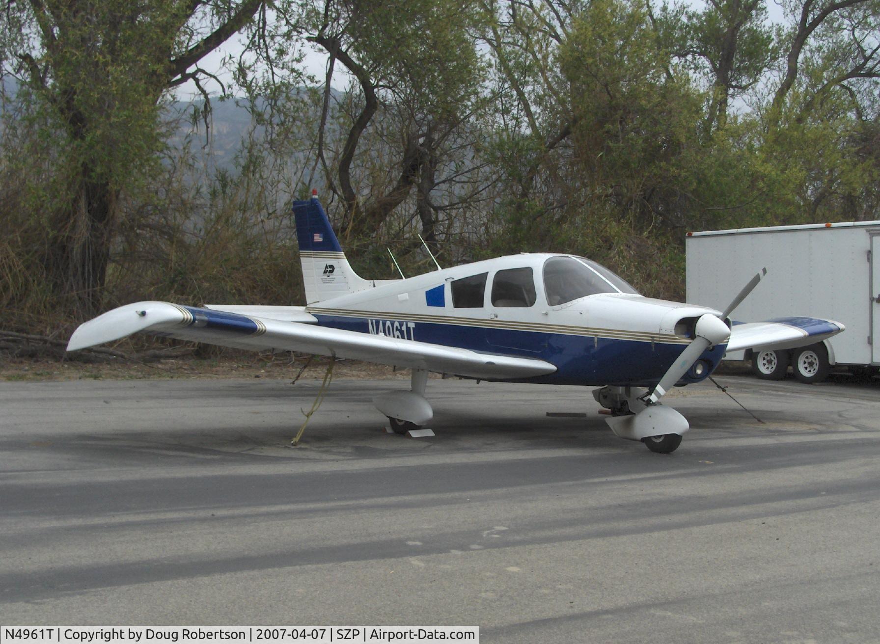 N4961T, 1972 Piper PA-28-140 Cruiser C/N 28-7225289, 1972 Piper PA-28-140 CRUISER, Lycoming O-320-E2A 150 Hp
