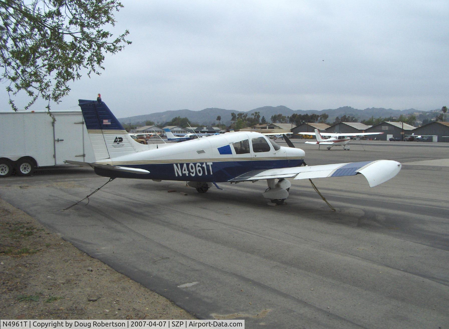 N4961T, 1972 Piper PA-28-140 Cruiser C/N 28-7225289, 1972 Piper PA-28-140 CRUISER, Lycoming O-320-E2A 150 Hp