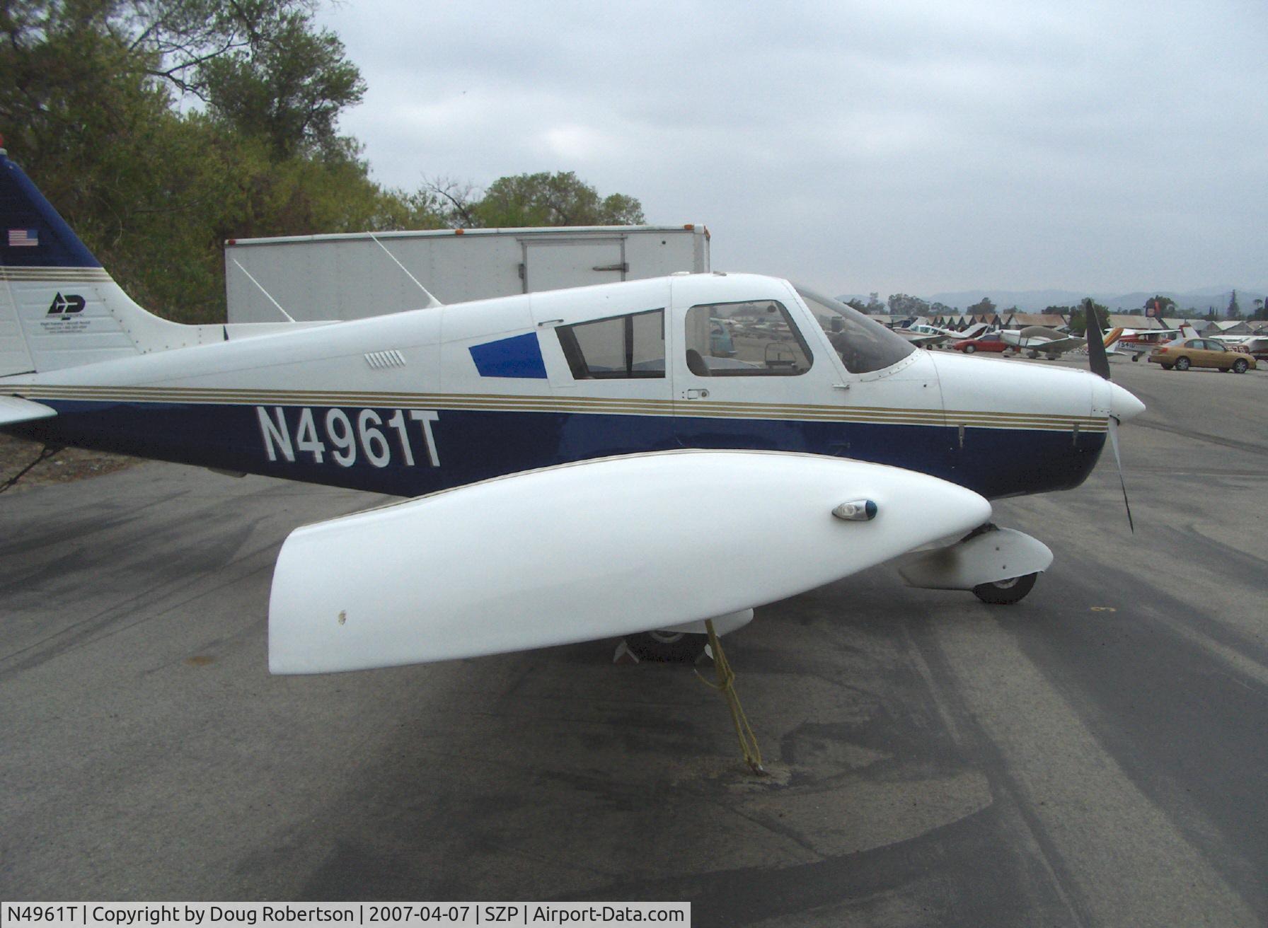 N4961T, 1972 Piper PA-28-140 Cruiser C/N 28-7225289, 1972 Piper PA-28-140 CRUISER, Lycoming O-320-E2A 150 Hp, booster tips