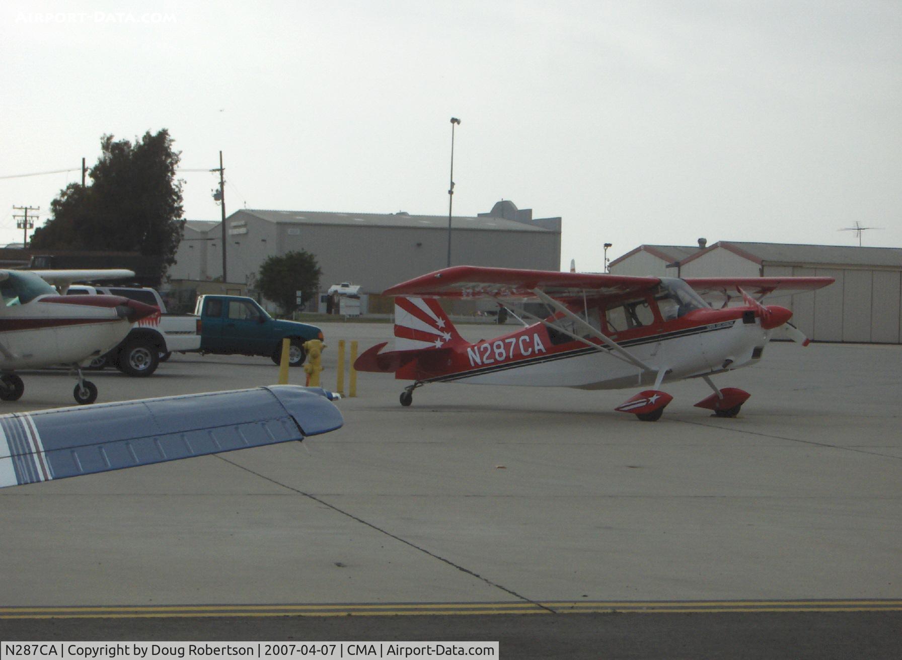 N287CA, 2006 American Champion 8KCAB Decathlon C/N 1035-2007, 2006 American Champion 8KCAB SUPER DECATHLON, Lycoming AEIO-360-H1B 180 Hp