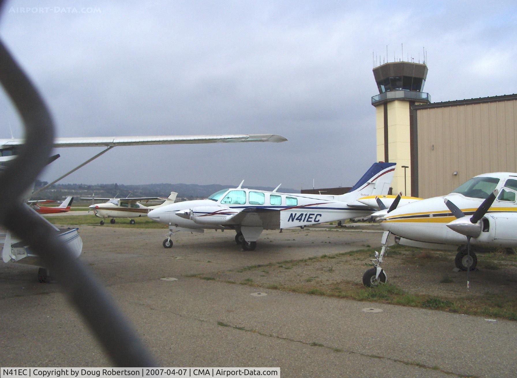 N41EC, 1974 Beech 58 Baron C/N TH-471, 1978 Beech 58 BARON, two Continental IO-520-C 285 Hp each