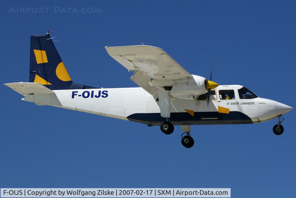 F-OIJS, 1995 Pilatus Britten-Norman BN-2B-20 Islander C/N 2294, visitor