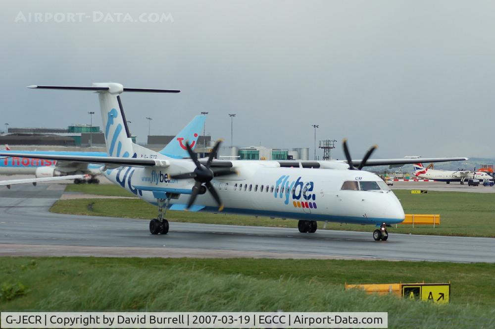 G-JECR, 2006 De Havilland Canada DHC-8-402Q Dash 8 C/N 4139, Flybe - Taxiing