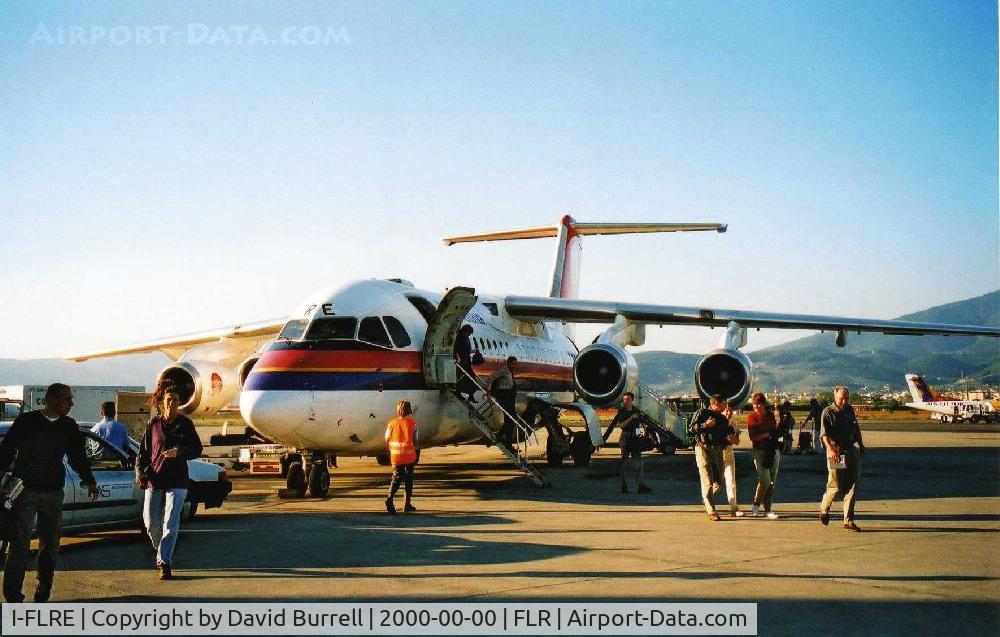 I-FLRE, 1992 British Aerospace BAe.146-200 C/N E2210, Meridiana BA146 - Florence 2000