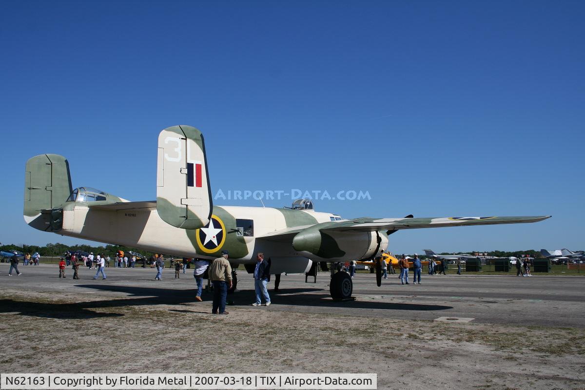 N62163, 1944 North American B-25J Mitchell Mitchell C/N 108-47451, B-25