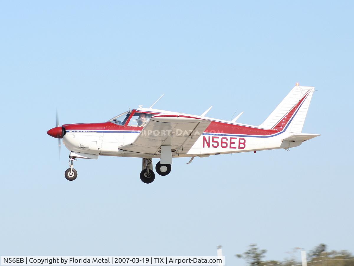 N56EB, 1968 Piper PA-28R-180 Cherokee Arrow C/N 28R30647, PA-28
