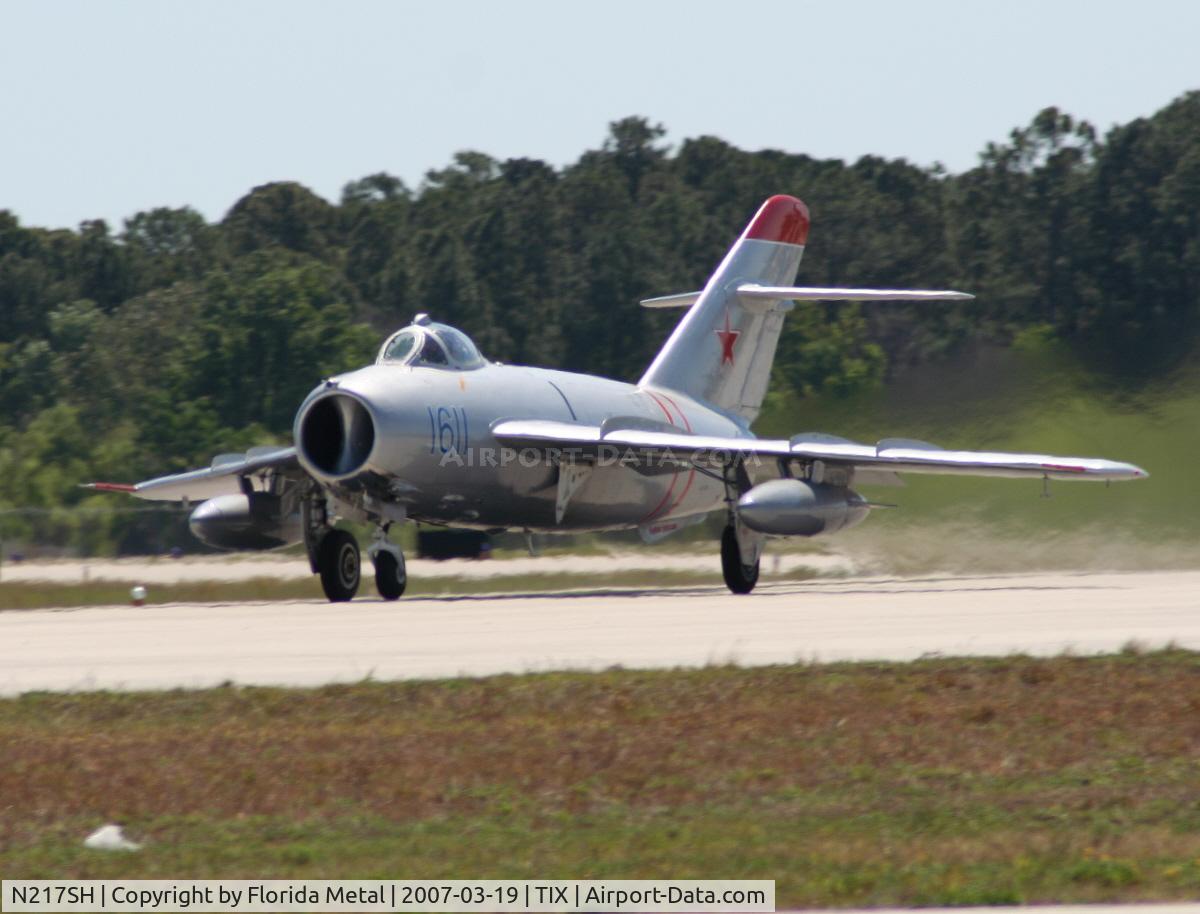 N217SH, 1959 PZL-Mielec Lim-5 (MiG-17F) C/N 1C1611, Mig-17