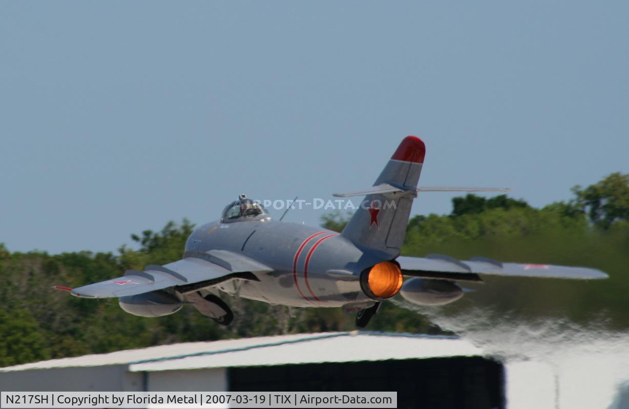 N217SH, 1959 PZL-Mielec Lim-5 (MiG-17F) C/N 1C1611, Mig-17