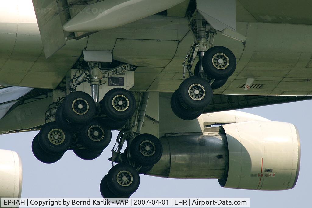 EP-IAH, 1976 Boeing 747-286M C/N 21218, Iran Air Boeing 747