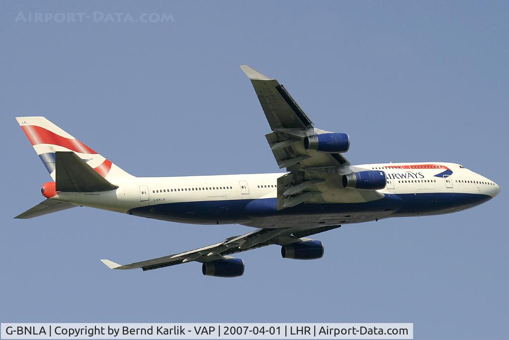 G-BNLA, 1989 Boeing 747-436 C/N 23908, British Airways Boeing 747
